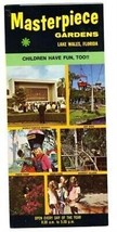 Masterpiece Gardens Brochure Lake Wales Florida 1960&#39;s - $17.82