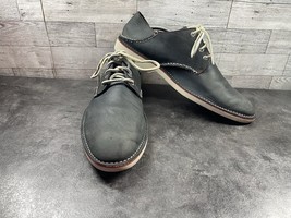 Sperry Top-Sider Oxford Men 12M Harbor Shoes Gray Blue Leather Plain Toe... - $709.65 MXN