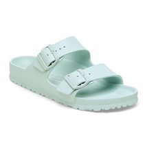 Birkenstock women&#39;s arizona eva 1 sandal in Surf Green - $47.00