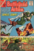 Battlefield Action #47 May 1963 VG Jungle Jump - Charlton Comic - £6.95 GBP