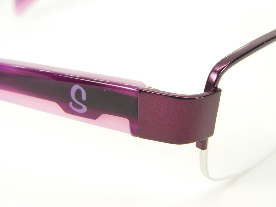 NEW SKECHERS Girl's SK 2084 SBUR SATIN BURGUNDY EYEGLASSES GLASSES 49-17-135mm Item image 4
