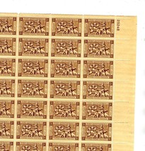 Fort Ticonderoga Issue 3 Cent Stamps Mint Sheet #1071 - £6.43 GBP