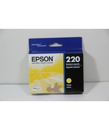 Genuine Epson 220 Yellow Ink Cartridge 2020 - $10.79 CAD