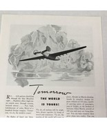 1943 Martin Aircraft Print Ad Advertising Art Aviation War - £7.48 GBP