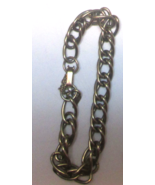 Stainless Steel Fashion Link Chain Bracelet Men Women 8&quot; - £12.30 GBP