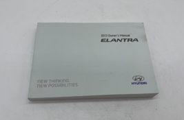 2013 Hyundai Elantra Owners Manual OEM B03B32009 - $22.49