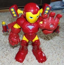Toy Talking Iron-Man Hasbro Marvel Iron Man with Wings Talking Light Up Chunky - £22.15 GBP