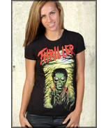 MonsterVision Thriller Zombie Michael Jackson Parody Art Womens T-Shirt ... - $18.74