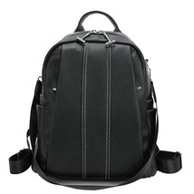 Female PU Backpack Girls Large Capacity Travel Rucksack Casual Lady Shoulder Bag - £38.06 GBP