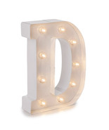 Light Up White Marquee Letters - Letter D 9.875 inches - £29.25 GBP