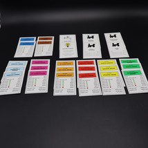 Monopoly Board Game Pieces Complete Set Property Deeds Cards - $7.00