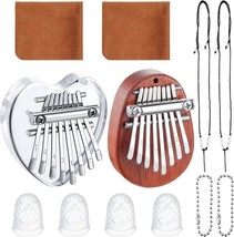 Two Sets Of The Mini Kalimba 8-Key Thumb Piano Are Exquisite Miniature T... - £28.72 GBP