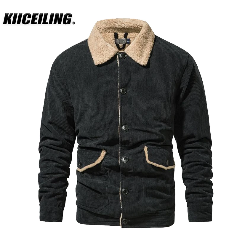 KIICEILING US Winter Autum Thermal Fleece   Jacket Men Army Coat Jackets... - $374.83