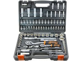 1/4 1/2 Drive Ratchet Wrench Spark Plug Bits Metric 4-32mm Socket Set - £74.96 GBP