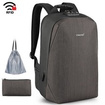 New Fashion TSA Lock Backpack Women For 15.6 inch Laptop Waterproof Zipper Femal - £95.39 GBP