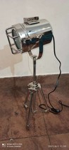 Vintage Nautical Studio Searchlight Table Tripod Spotlight Retro Lamp Decor Tabl - $99.50