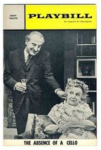 Playbill The Absence of a Cello 1966 Hans Conried Ruth McDevitt Florida ... - $9.90
