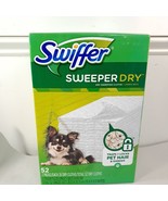 NEW Swiffer Sweeper Dry PET Sweeping Cloths Refills 52 count hair &amp; dander - $21.00