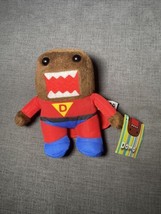 NEW! Superman Domo Plush 6” Inch w/ Cape + Tags - Officially Licensed Na... - £4.53 GBP