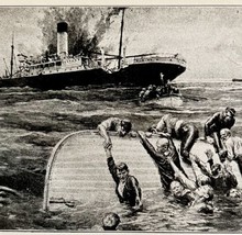 German Piracy On The High Seas 1919 WW1 World War 1 Military Print DWS3C - £23.42 GBP