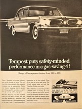 Tempest by Pontiac Safety Minded Performance Gas Saving 4 -1961 Vintage ... - $184.61 MXN