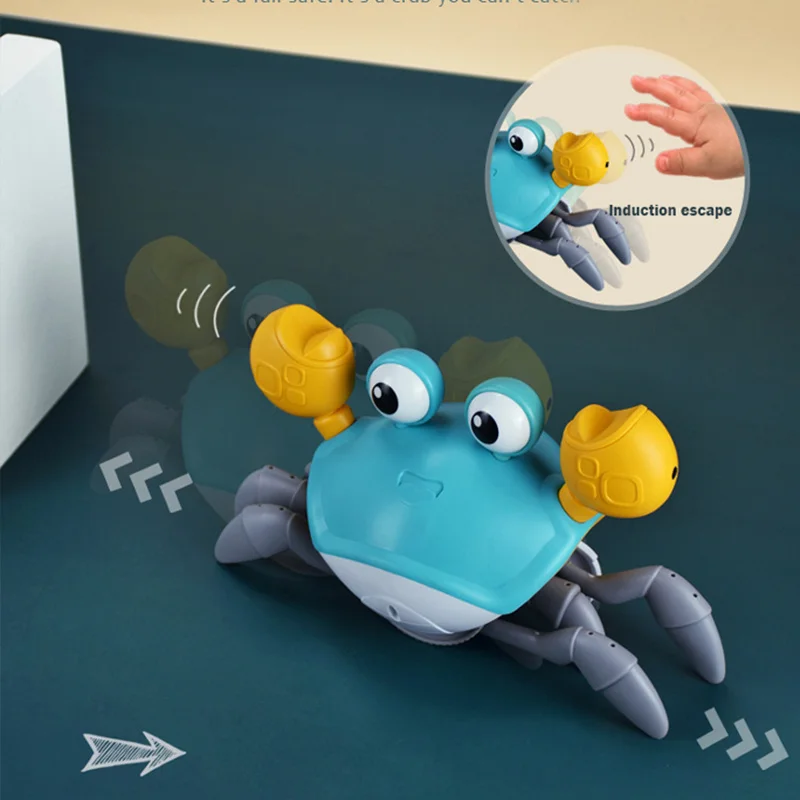 Induction Escape Crab Electric Pet Musical Toys For Children Learn To Climb - £19.31 GBP