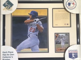 1993 Eric Karros Los Angeles Dodgers ROY Framed Lithograph Art Print Photo - £19.99 GBP
