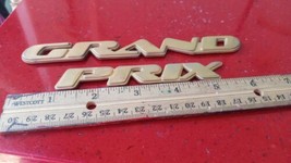 99 - 05 Pontiac Grand Prix Ram Air V6 Side Fender Emblem Badge Logo Goldtone - £14.11 GBP