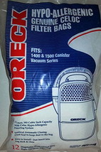 12-Pack Oreck Edge Canister Hypo-Allergenic Vacuum Bags - PKCC12DW Fits ... - $275.38