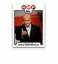 2008 Topps #C08-FT Fred Thompson Campaign 2008 - £2.34 GBP