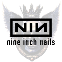 NIN Industrial Rock Vinyl Decal Music Sticker Car Laptop Guitar Case - $71.42 MXN+