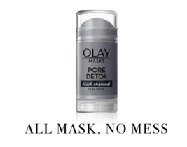 1 PACK.Olay Masks Pore Detox Black Charcoal Clay Face Mask Stick NEW 1.7 oz each - $8.90
