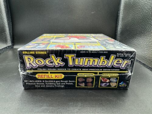 Rock Tumbler Refill Kit The Original Precious Stones Grit Polish Glue BRAND NEW Item image 9