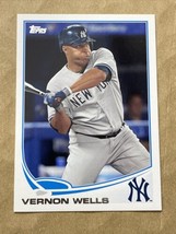 2013 Topps Update  Vernon Wells #US325 New York Yankees - £1.55 GBP