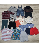 Clothes Lot Boys Size 6M 6-12m 9-12M 16pcs Spring Fall Outfits Premium Sets - $51.15 CAD
