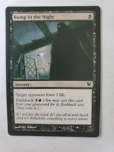 MTG Magic The Gathering Card Bump in the Night Sorcery Black Innistrad - £5.97 GBP