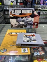 F1 World Grand Prix - Nintendo 64 N64 CIB Complete Tested! - £22.42 GBP