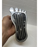 Vintage Cal-Custom Big Foot Gas Pedal 30-3008-1 1970’s Chrome Black Hot Rod - $44.66 CAD