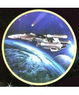 Star Trek TRIPLE NACELLED U.S.S. ENTERPRISE The Voyagers Collector&#39;s Pla... - $31.12 CAD