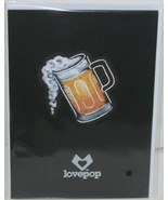 Lovepop LP2113 Beer Pop Up Card Slide Out Note White Envelope Cellophane... - £10.38 GBP