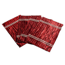 Deep Garnet Place Mats 12x18 inches Set of 4 - £13.48 GBP