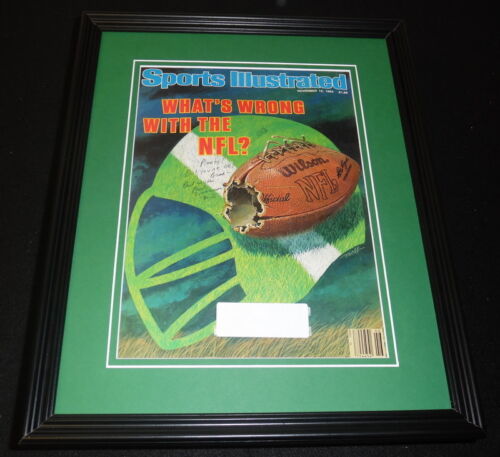 Primary image for Paul Zimmerman Dr. Z Signed Framed 1984 Sports Illustrated Cover 