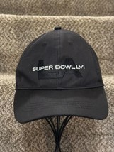 Super Bowl LVI LA BLACK CAP HAT Adjustable Given to People that worked t... - £11.70 GBP