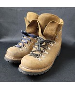 Vintage Alpina All-Leather Goodyear Welt Mountain Lug Boots Men&#39;s US 7.5... - $223.40 CAD