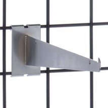 Chrome Grid Wall Brackets, 14&quot; - $8.17