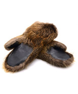 Winter Men Fur Mittens , Real Beaver Fur 3XL - $230.00