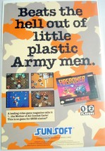 1993 Video Game Color Ad Firepower 2000 from Sunsoft for SNES Super Nint... - £6.36 GBP