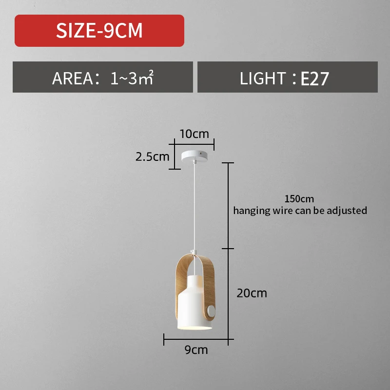  Minimalism Pendant Lights Angle Adjustable E27 Small Pendant Lamp Cabinet Wardr - £200.68 GBP