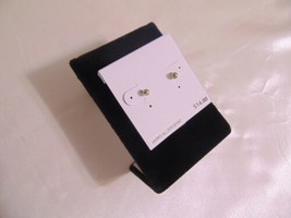 Department Store 1/8&quot;  Gold Tone Miniature Ball Stud Earrings L416 - £5.24 GBP