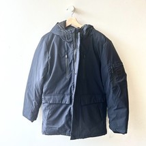 XS - DKNY Navy Blue NEW $350 Hooded Puffer Winter Coat Jacket 0803BM - $100.00